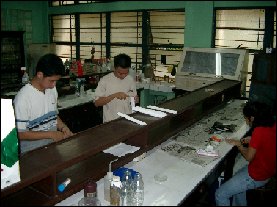 marc, juni, and nica hard at work